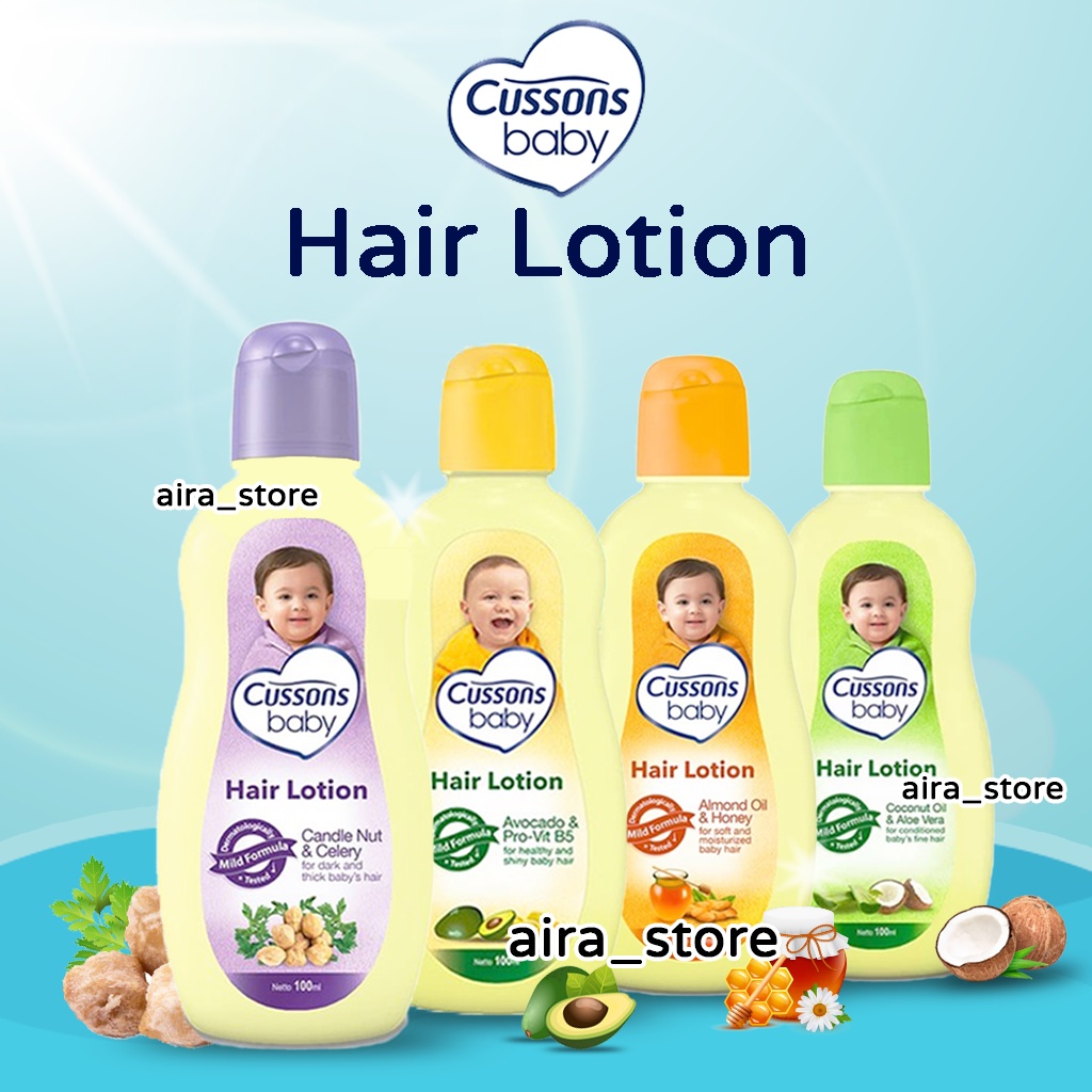 Cussons Baby Hair Lotion - Lotion Rambut Bayi