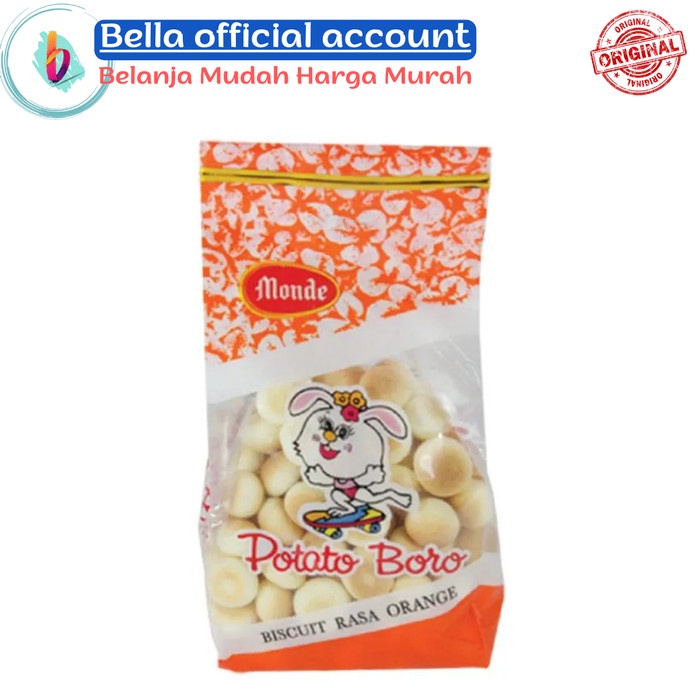 

Monde Potato Boro Orange Kusis Kentang Biskuit 110 gr