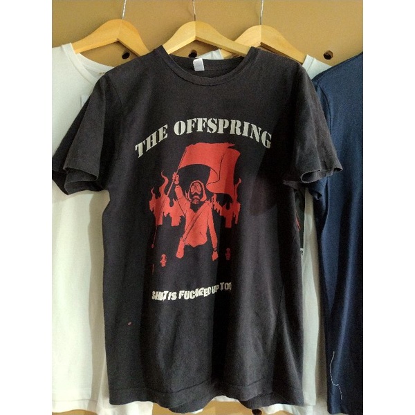 borongan kaos band second