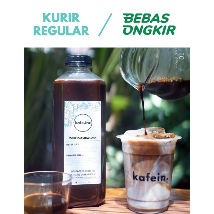 

Terlaris ✨ - Espresso Cair Kafein / Konsentrat Kopi 1 Liter - Sriwijaya 2.1.23