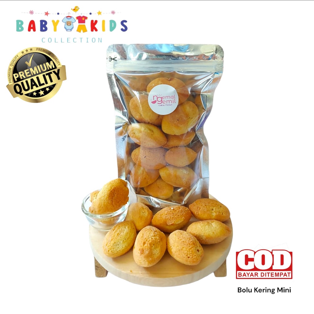 

Biskuit Bolu Kering Mini Jadul Homemade Bolu Kering Vanila Kualitas Premium