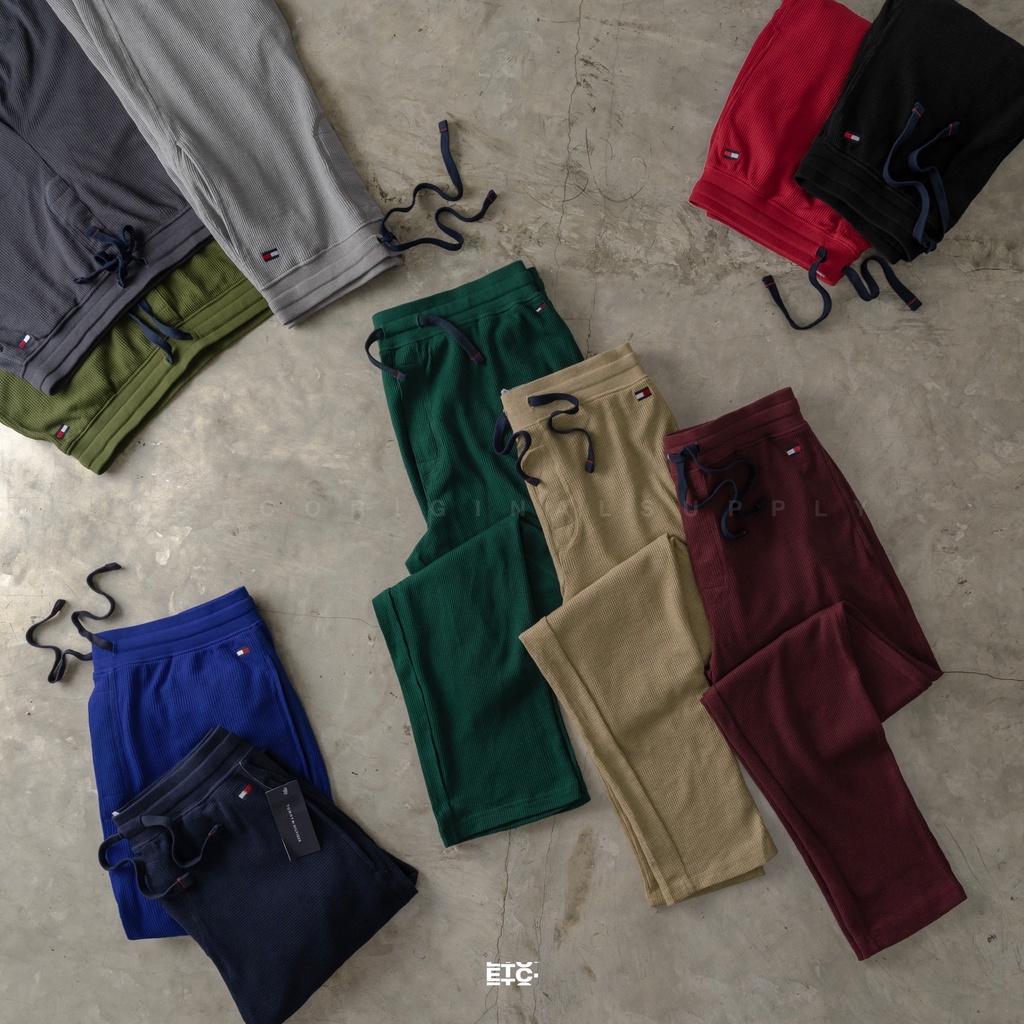 TMMYHLFGR Solid Thermal Pants