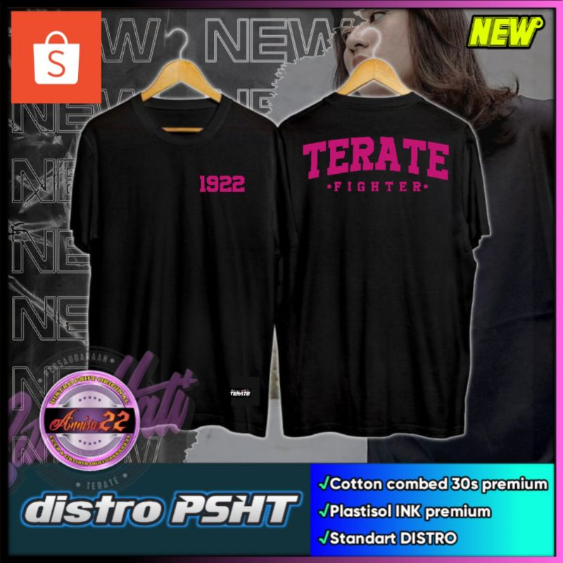 KAOS PSHT SIMPLE TERATE 1922 DISTRO (KODE A1)