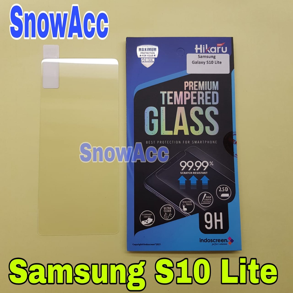 Hikaru Tempered Glass Samsung S10 Lite Anti Gores Kaca S10 Lite
