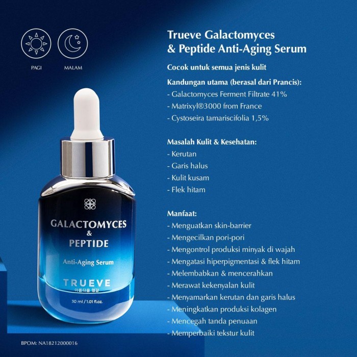 TRUEVE COMBO HEMAT Serum &amp; Moisturizer Gel Set: For Damaged Skin