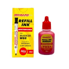 REFILL (TINTA ISI ULANG) SPIDOL WHITEBOARD STANDARD W88 / RW88 SPIDOL BISA DIHAPUS