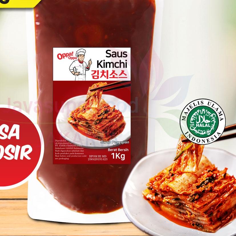 

℮ Saus Instan Saus Kimchi Korea 1kg/ Sauce Kimchi Korea Saus Oppa!Oppa ❇