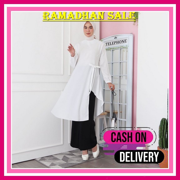 Baju Setelan Brukat Wanita Lebaran Terbaru 2022 Set Tunik Asteria Model Kekinian Trendy Modis Syari 