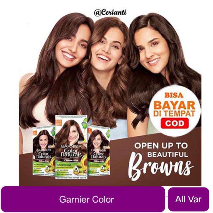 Garnier Color Naturals Pewarna Rambut | Cat Rambut Natural 20ML | 20g_Cerianti