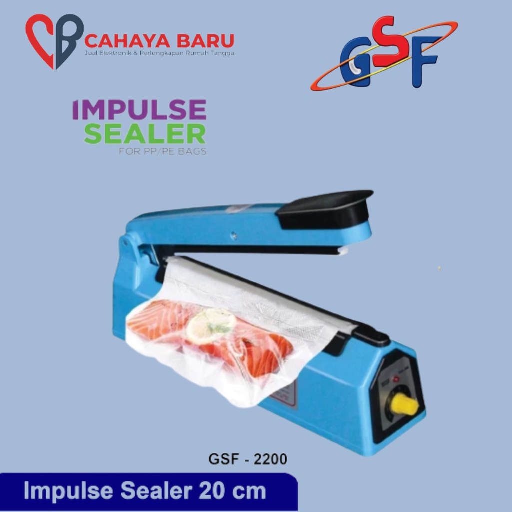 GSF IMPULSE SEALER 20CM 2200