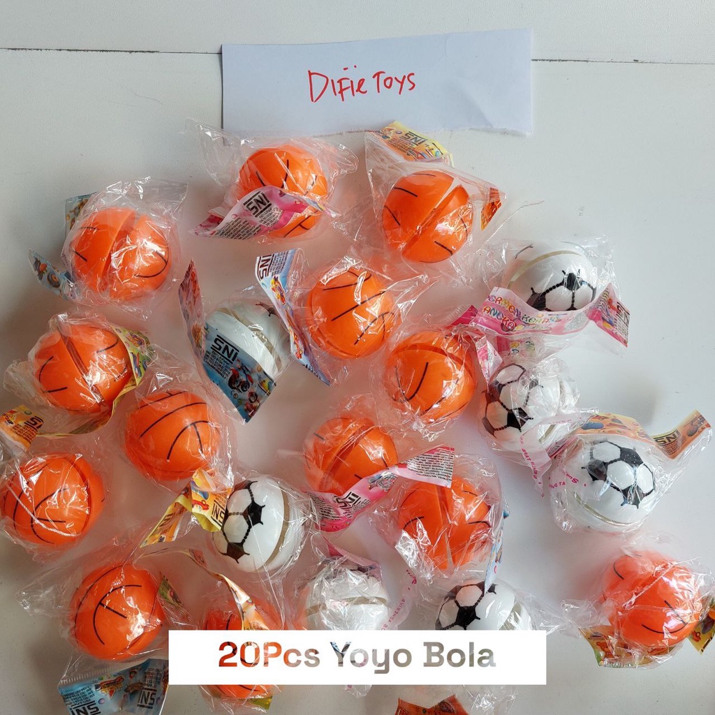 20 pcs mainan yoyo bola