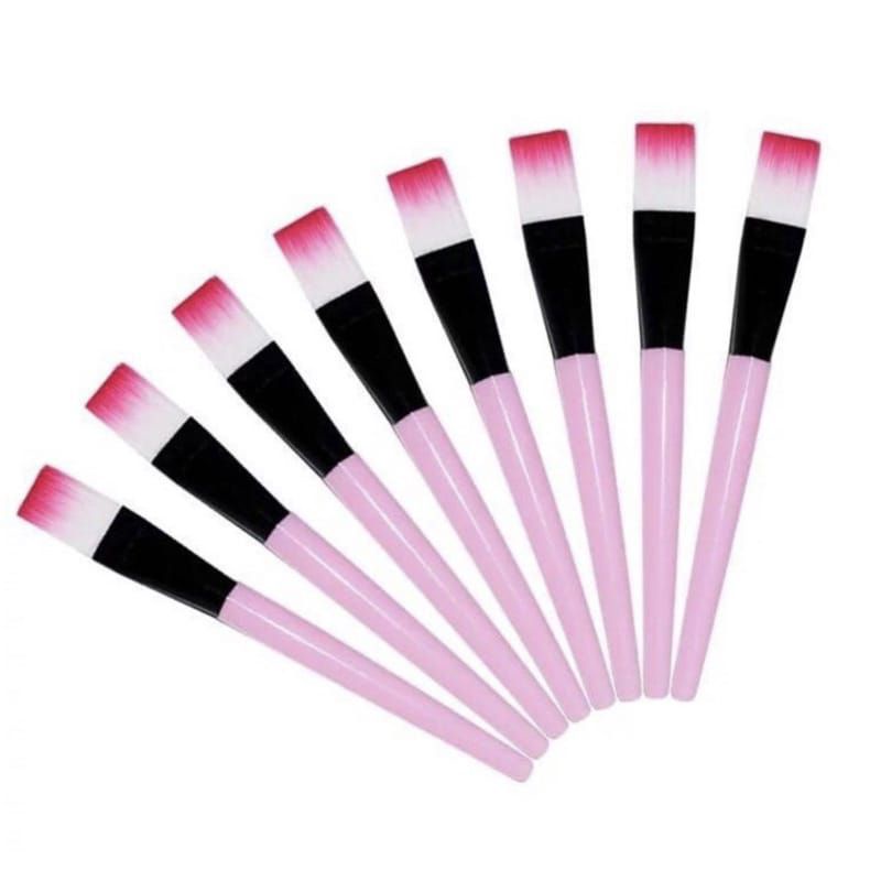 Kuas Masker Wajah make up Brush bahan halus warna pink