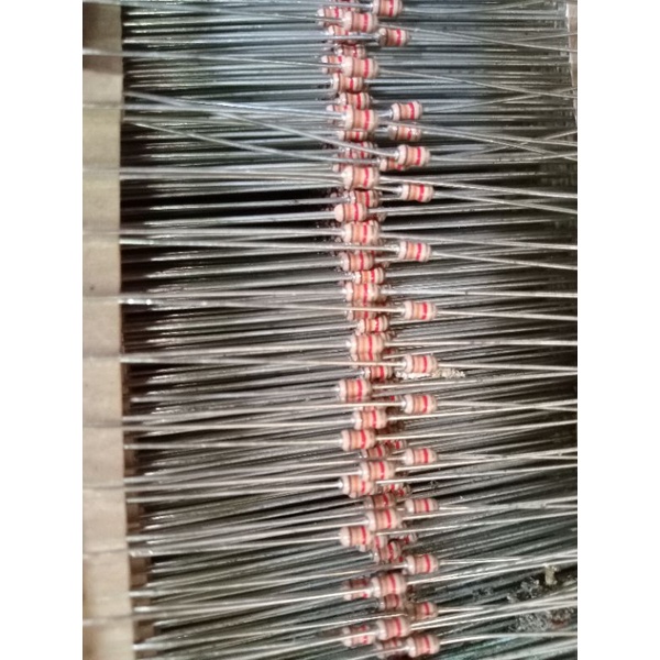 resistor 1k3 1/4wat body 1/8 100pcs