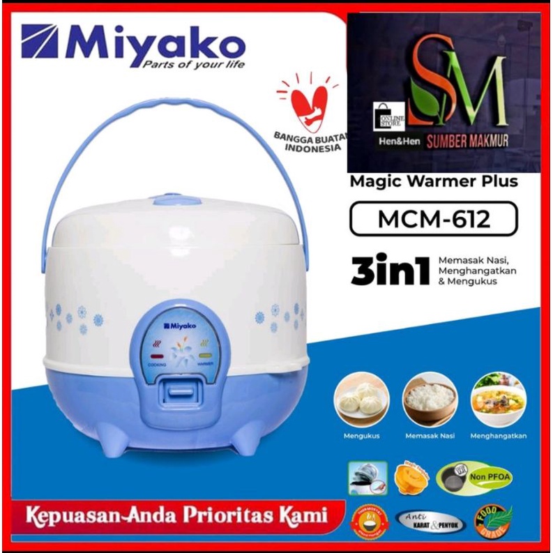 MAGIC COM MIYAKO MCM-612