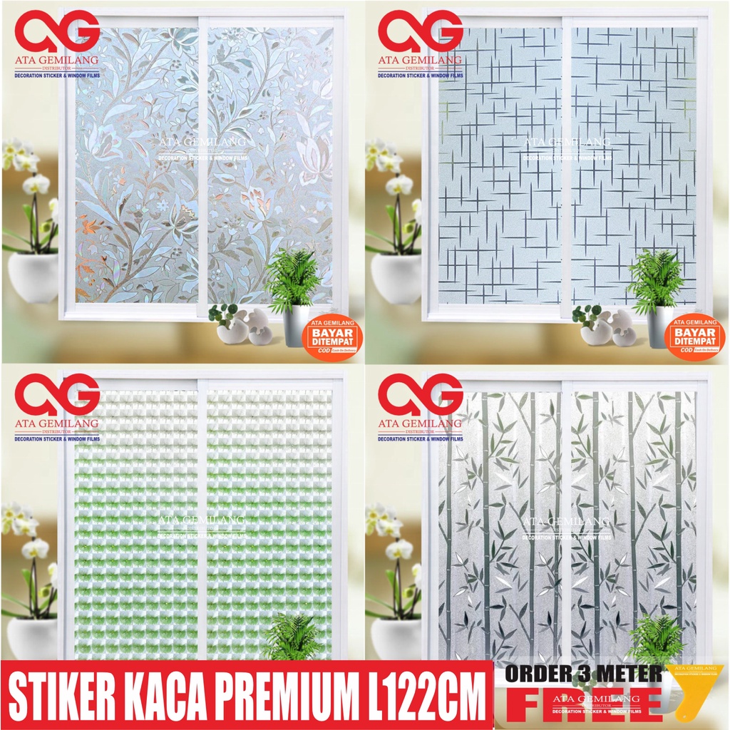 STICKER KACA JENDELA/STIKER KACA/STIKER KACA JENDELA RUMAH/STICKER KACA/STIKER JENDELA/KACA FILM