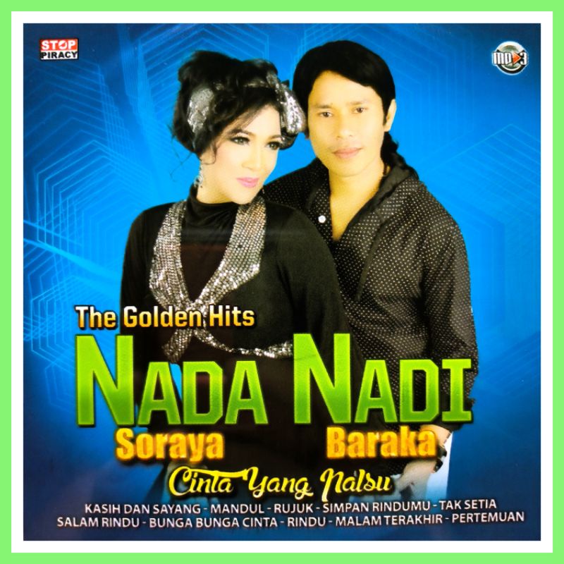 Kaset Mp3 Audio Musik 144 Lagu Dangdut Nada Soraya Nadi Baraka- Ria Amelia Album Pilihan Terpopuler.