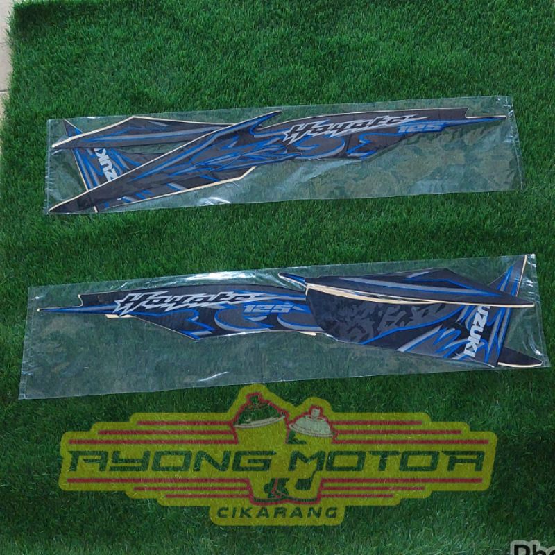 Striping Suzuki Hayate 125 2011 Hitam