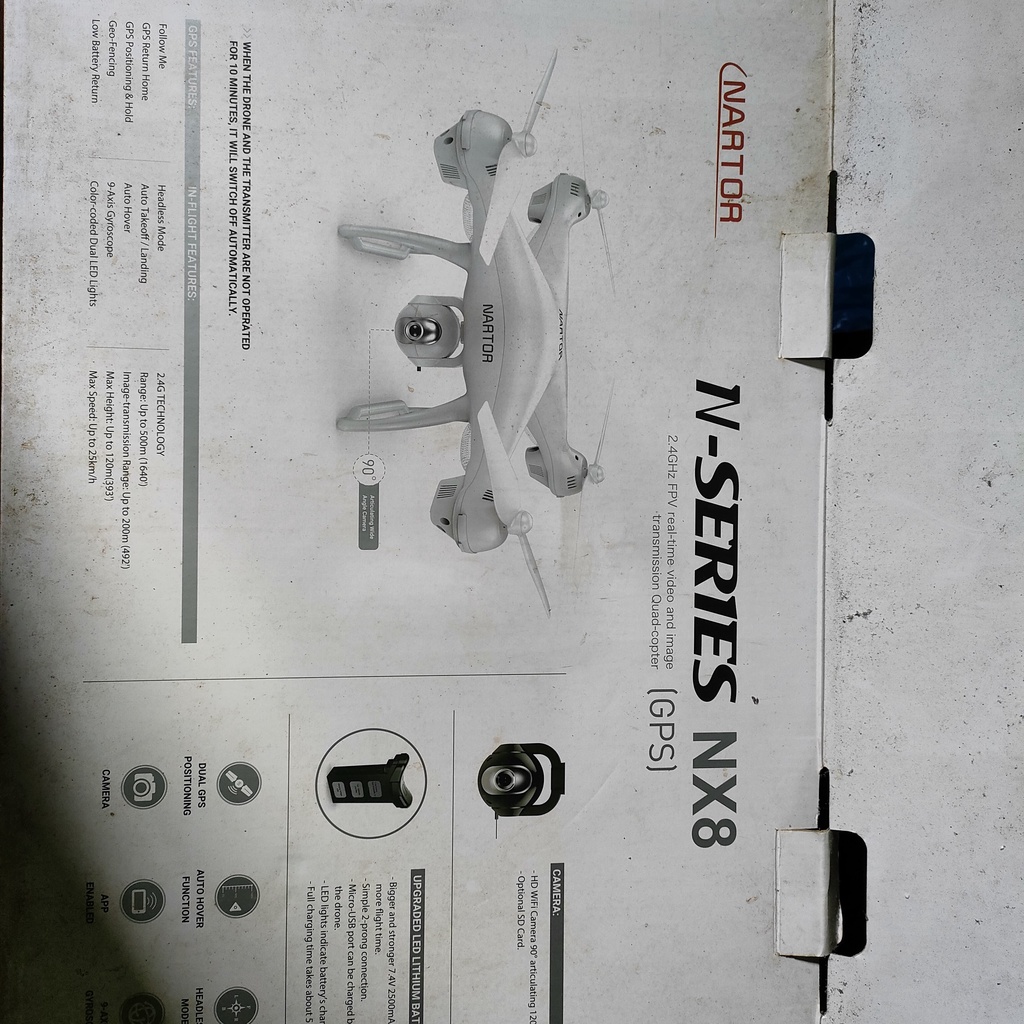 DRONE NARTOR NX8 Dengan GPS