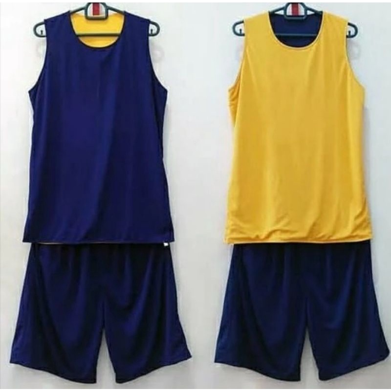 JERSEY BASKETBALL POLOS BOLAK BALIK 2WARNA