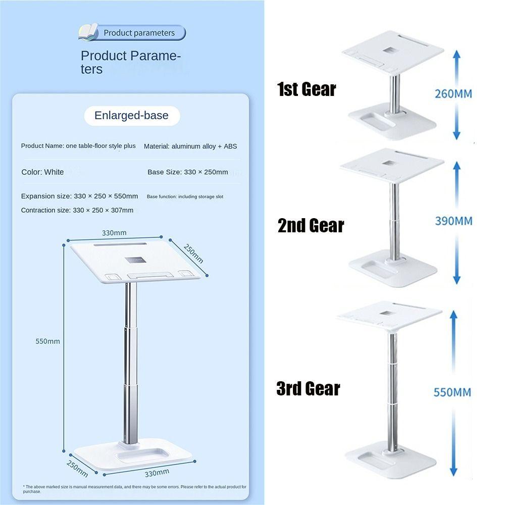 Pineapple Reading Stand Adjustable Tablet Stand Pengangkat Komputer Multi Fungsi