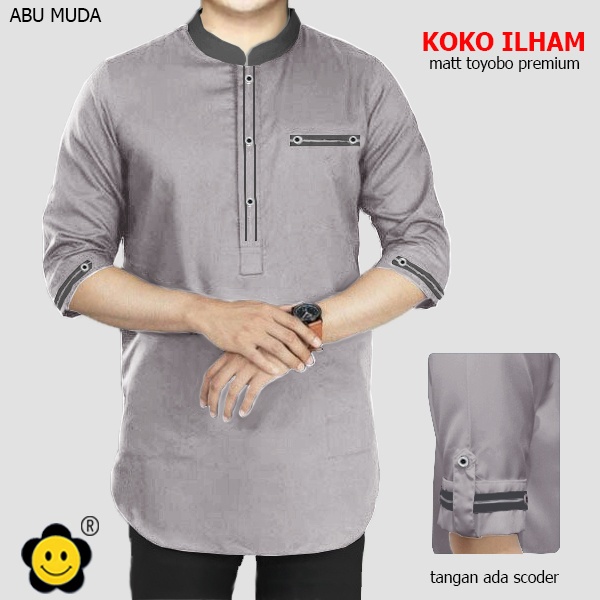 CTN Baju muslim koko ILHAM model terbaru best seller