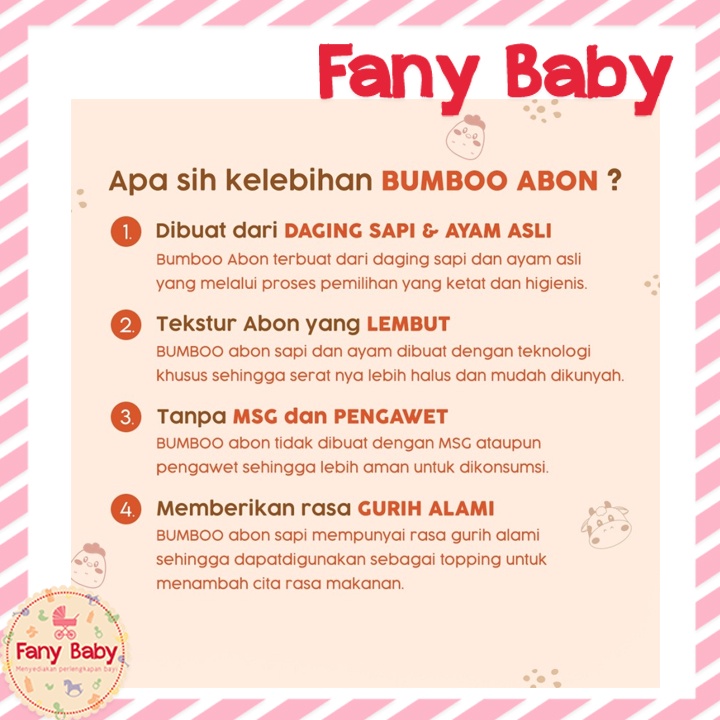 

Ay00! BUMBOO BY BAREFOOD ABON MPASI 100GR