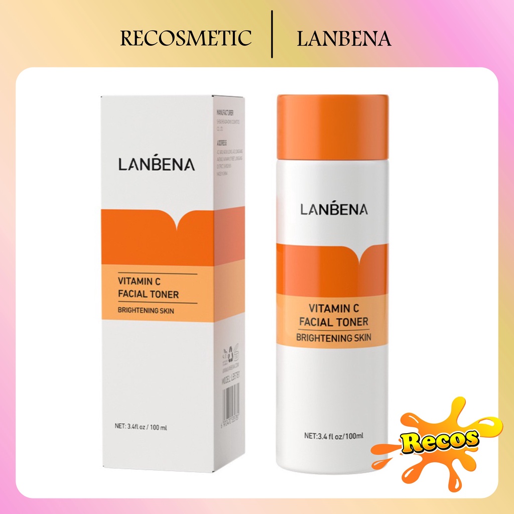 LANBENA Vitamin C Facial Toner - Menyegarkan (100 ml)[BPOM]