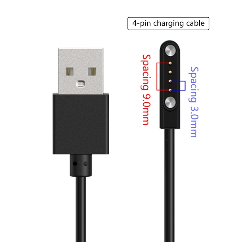 Zzz Kabel Adaptor Charge Jam Tangan Portable 4pin 9mm 3.0 Ruang Untuk Reparasi P03/MT1