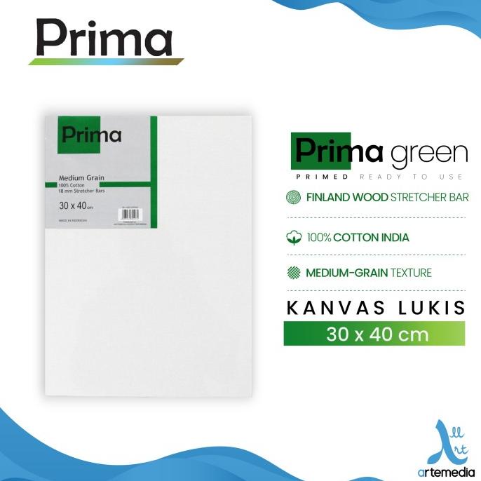 

Kanvas Lukis Prima Green 30x40cm Cotton Canvas