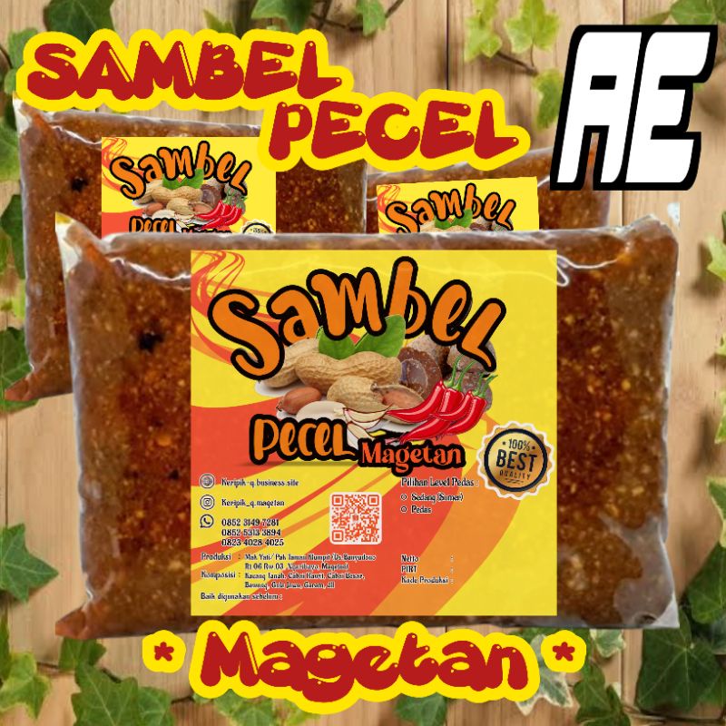 

Sambal Pecel (Sambal Kacang) 1 Kg