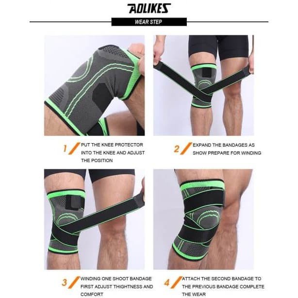 (COD) Knee Support Knee Pad - Pelindung Lutut Deker Lutut - AOLIKES 772