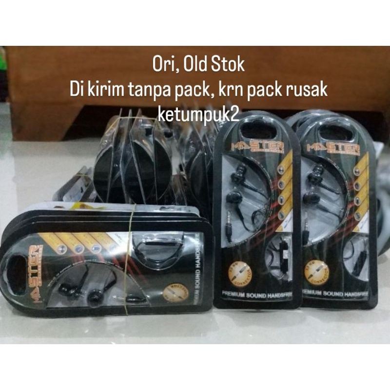 HANDSFREE HEADSET EARPHONE BASS MASTER  NOKIA N70 N90 3230 9500 6230i 6280 N73 7210 7360