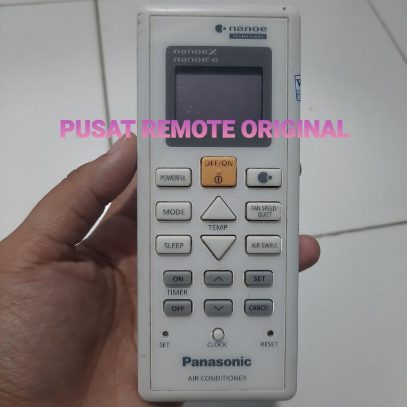 REMOTE REMOT AC PANASONIK 19190 ORIGINAL ASLI