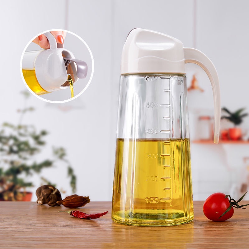 [XOQ] BOTOL MINYAK 630ML KACA / TEMPAT MINYAK 630 ML ANTI TUMPAH / BOTOL KACA MINYAK DAPUR / OIL POT 630ML / BOTOL MINYAK GORENG