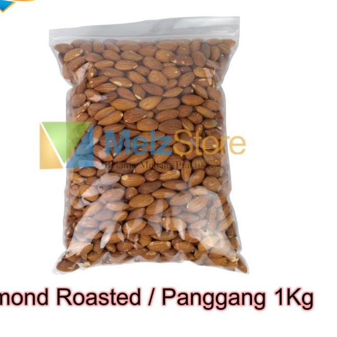 

PROMO [FG2] Kacang Almond Panggang Kupas Blue Diamond Roasted 1kg