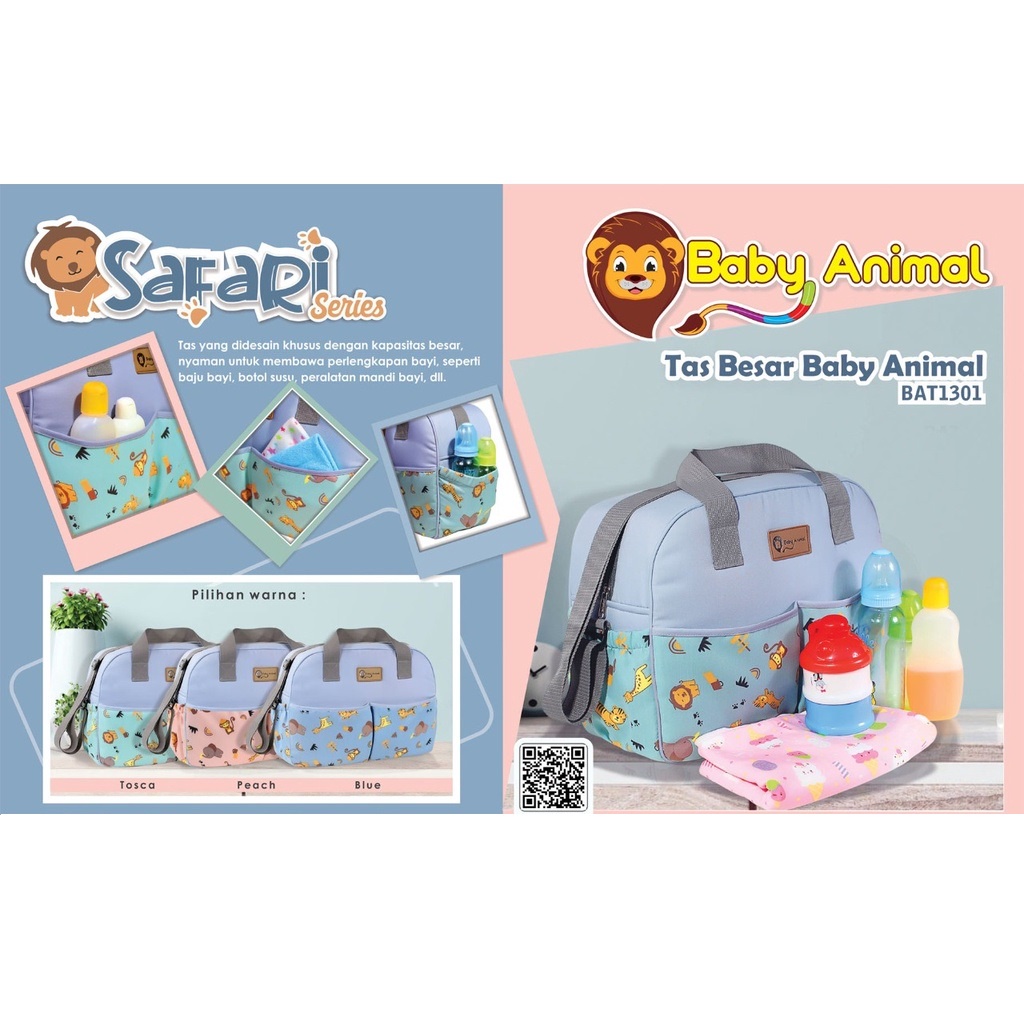 SNOBBY / BABY FAMILY / SCOTS / BABY 2 GO MURAH TAS BAYI BESAR DOUBLE SAKU ( TPT1671 / TPT5871 / TPT6271 / BFT6301 ) SIMPLE LUCU LINE / ARTSY / SUMMIT SERIES / BABY ANIMAL