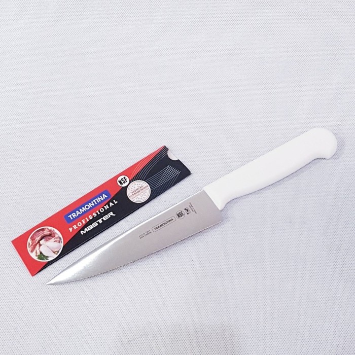 [Pisau Dapur] Pisau Daging Tramontina Profissional Master Original Brazil 6" Putih [Knife]