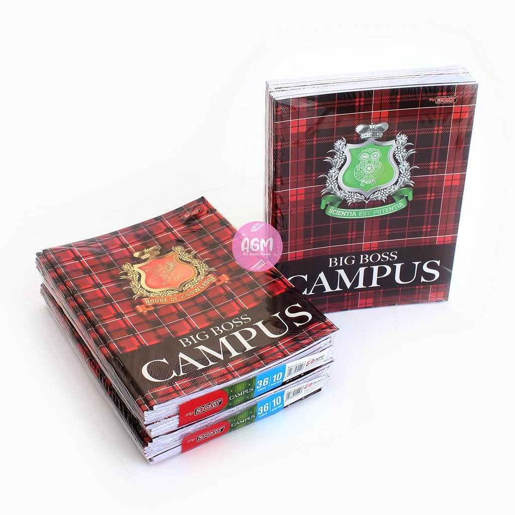 (1 Pcs) Buku Tulis BigBoss Boxy 36/42 Lembar