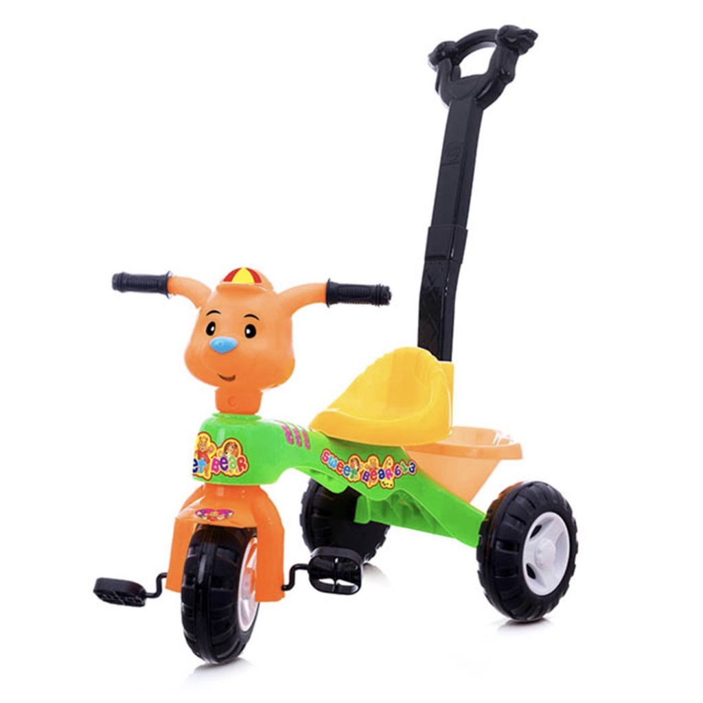 Sepeda Anak Roda 3 Tricycle SFB 613 Fungsi Musik dan Dorongan