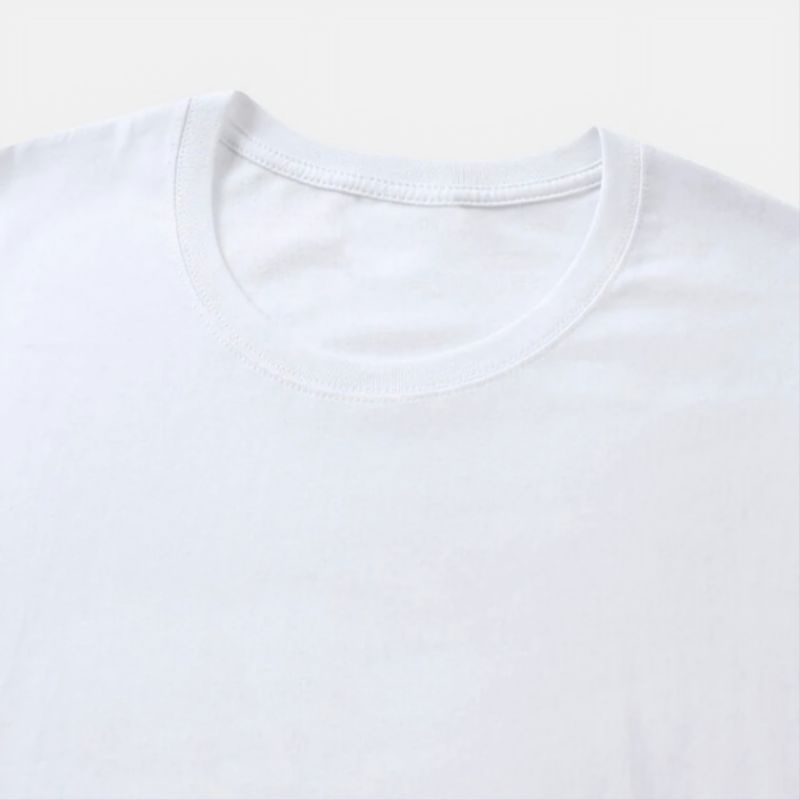 Baju Oblong Kaos Pria Lengan Pendek Cotton Moschi Tshirt Unisex Termurah Cod