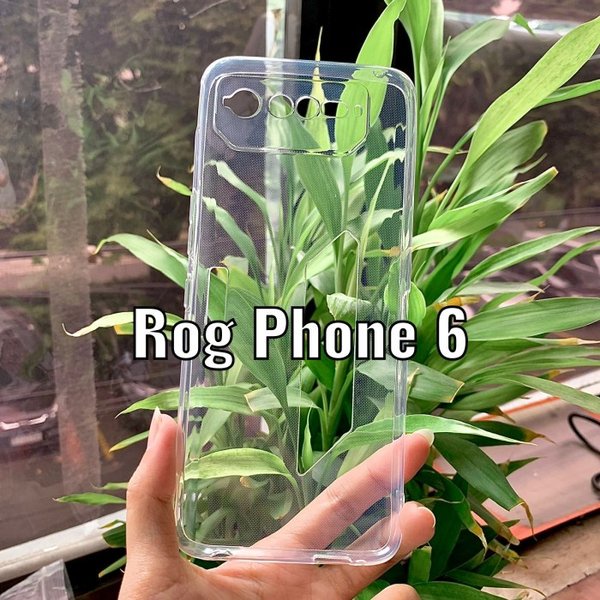 Clear Case 1.5mm Asus Zenfone ROG Phone 2/Rog Phone 3/Rog Phone 5/Rog Phone 6 SoftCase Transparan