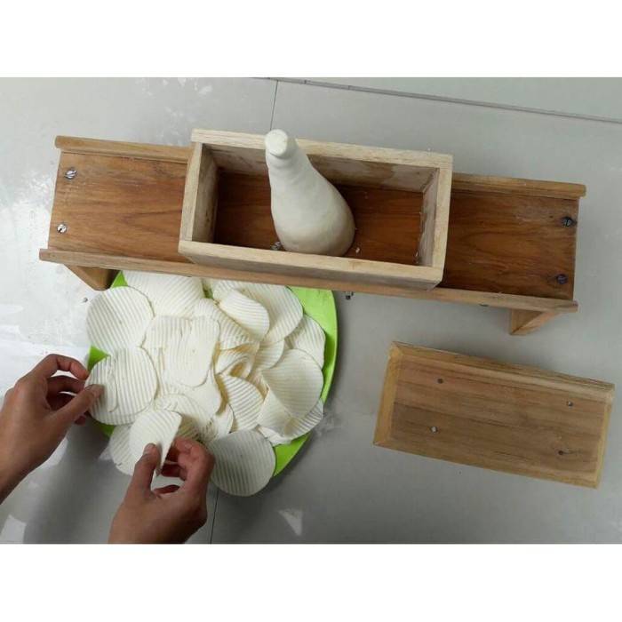 [Pisau Dapur] Jual Alat Pengiris / Pemotong Keripik Singkong, Pisang, Talas , Ubi [Knife]