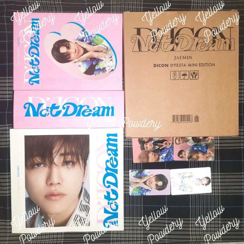 READY KAMAR SHARING BINDER PHOTOBOOK BOX MINI DICON DFESTA 102 NCT DREAM INCLUDE PACKING MARK RENJUN