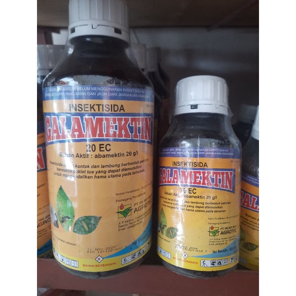 Galamektin 20ec 1liter insektisida abamektin