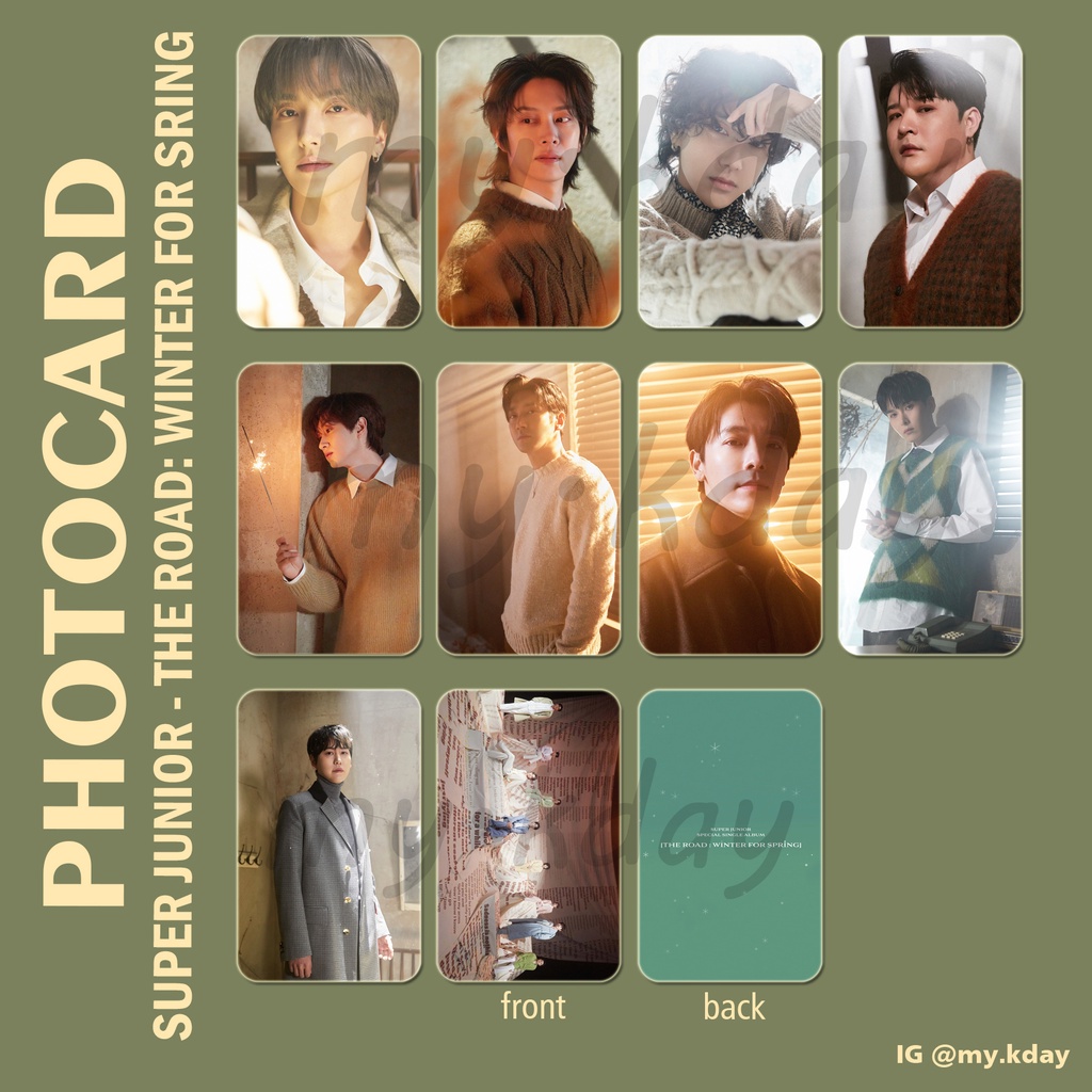 PC-0827, Unofficial Photocard Super Junior The Road: Winter For Spring 2 sisi