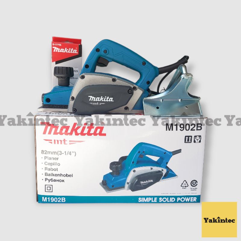 Mesin Serut Sugu Ketam Planer Kayu /Electric Planer MAKITA M1902B 82mm