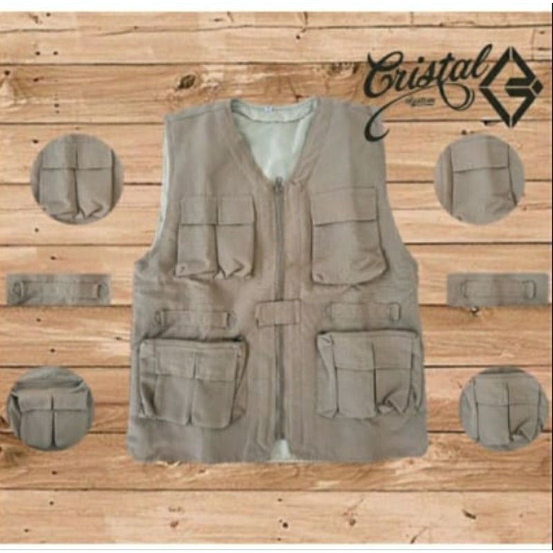 COD ROMPI TACTICAL AUTDOOR MULTIFUNGSI ROMPI OUTDOOR/ROMPI LAPANGAN/VEST PRIA