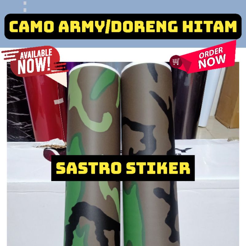 STICKER SKOTLET CAMO ARMY/SKOTLET DORENG/SKOTLET LORENG
