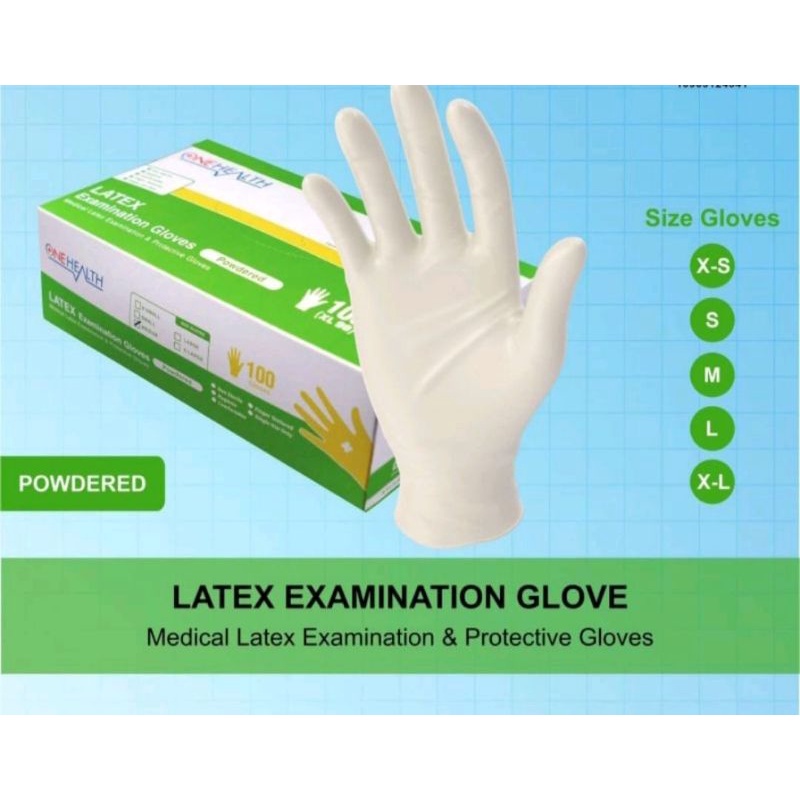 Eceran - @ 5 psg (10 pcs) Sarung Tangan Latex