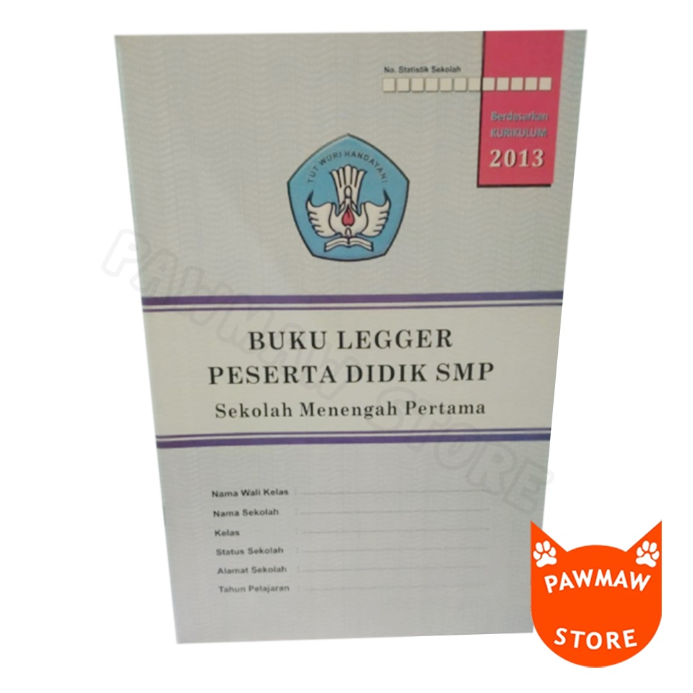 

Buku Legger Peserta Didik SMP 2013